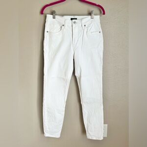 Silver Jeans Co Most Wanted White Skinny Jeans